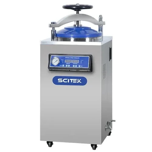 Vertical Pressure Steam Sterilizer, Digital Display Self-control Scitek Global